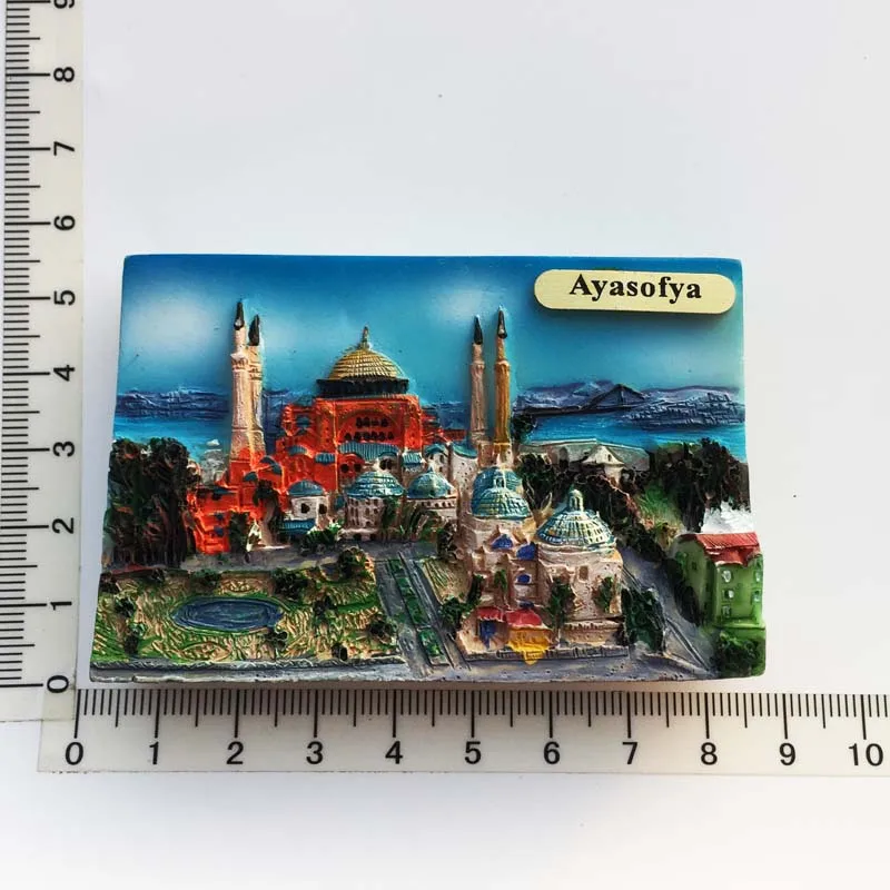 Turkey Travelling Souvenirs Fridge Magnets Istanbul Famous Landmarks Tourism Souvenirs Fridge Stickers Home Decor Wedding Gifts