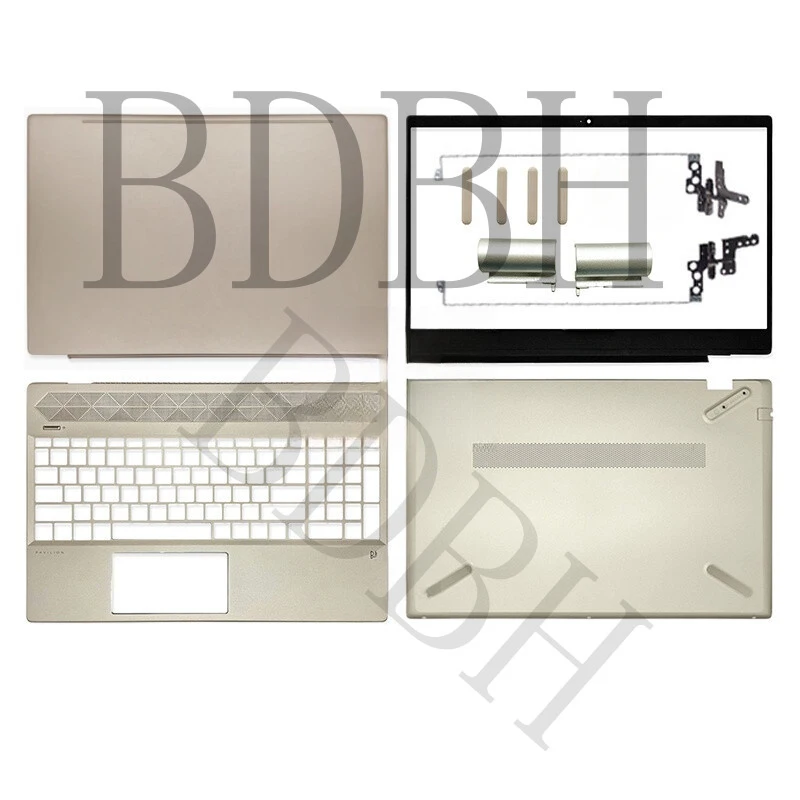 For HP Pavilion 15-CS 15-CW TPN-Q208 Q210 Back Cover/Bezel/Palmrest/Bottom Case