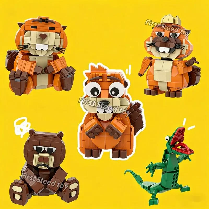 

Новая коллекционная модель-конструктор «Аниме-спецагенты из леса»: фигурки животных, игрушки-украшения, конструктор для детей, подарок