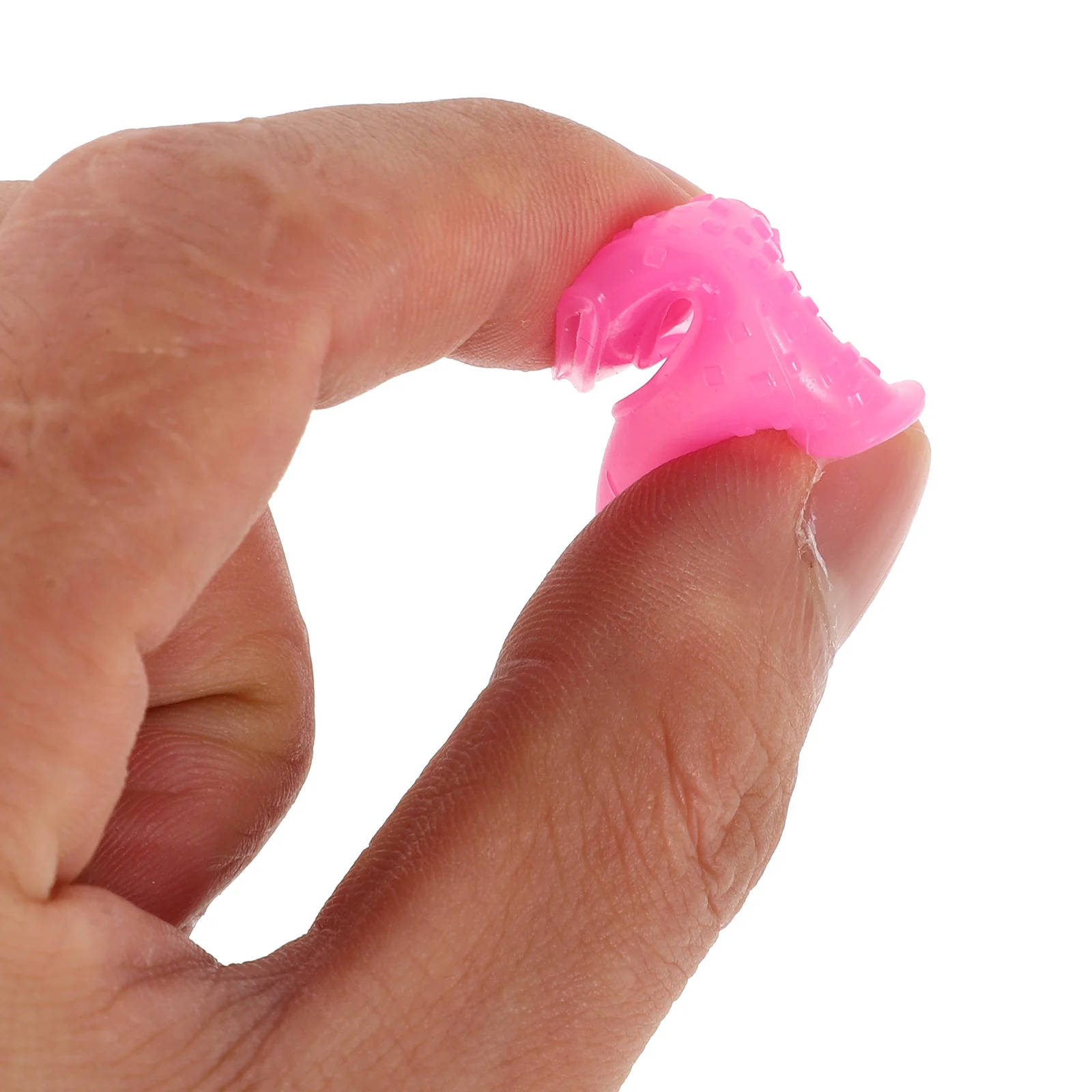 

10Pcs Silicone Finger Caps Sturdy Fingertip Protectors Safe Non-Slip Covers for Music Practice Writing and Office Work