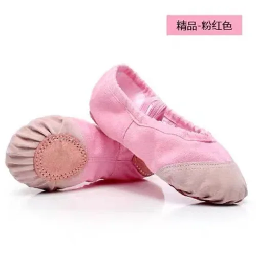 Imagen 2 del producto Ropa de baile, zapatos de escenario para niños, zapatos de bailarina, zapatos de baile para niñas, zapatos de Ballet informales elegantes para niños, punta