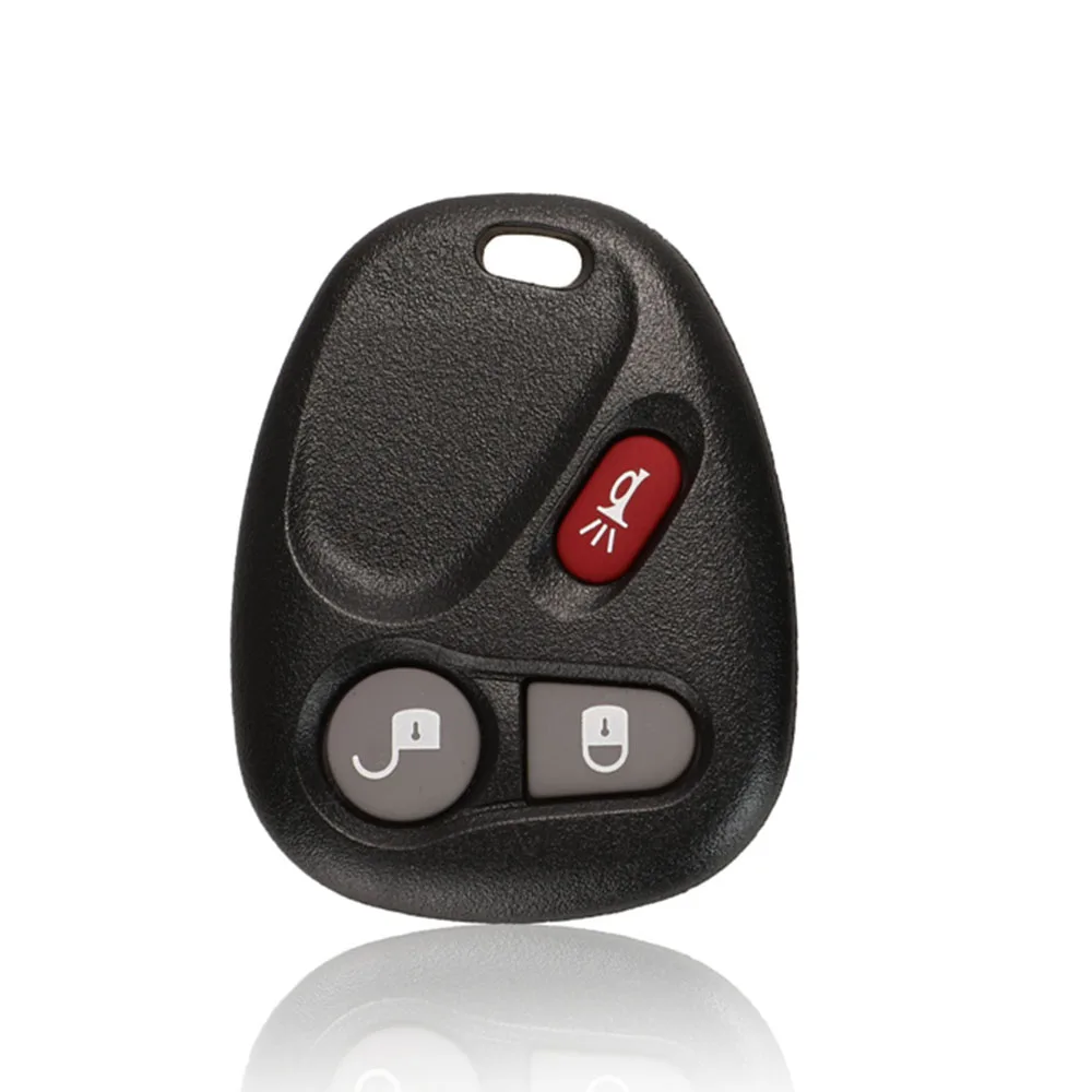 jingyuqin 3 Buttons Remote Car Key Blank Shell Styling Case Keyless Fob Pad Cover For Buick Rainier GMC Isuzu Oldsmobile