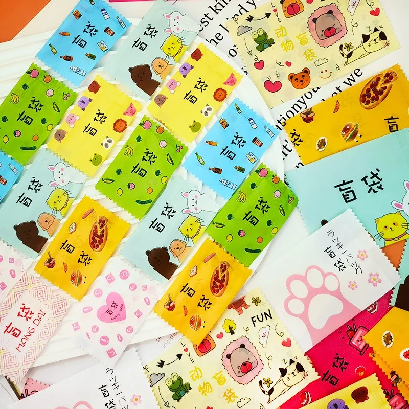 100Pcs Blind Bags New Empty Bag House Decoration Candy Party Gift Packaging More Size Choose