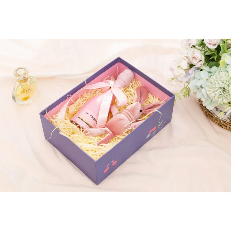 Customized Flamingo Birthday Box Children's Day Stationery Graduation Box Back-to-School Toy Box Source Factory