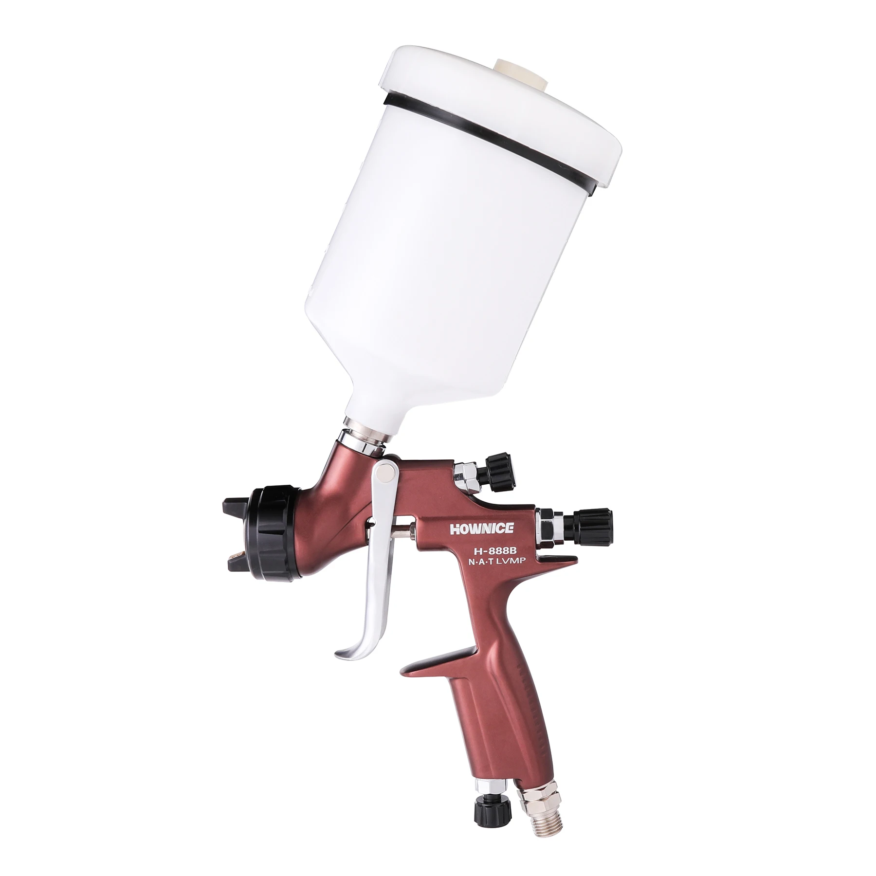 

LVMP H-888B Professional Auto Spray Gun For Car Painting High-Performance Pneumatic Feed Type Pressure