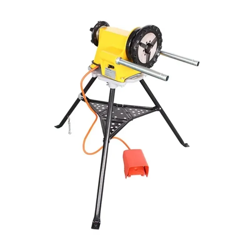 STT50D Threaded Pipe Threading Machine BSPT/NPT Thick-Wall Gi & HSS for Plumbing And Construction