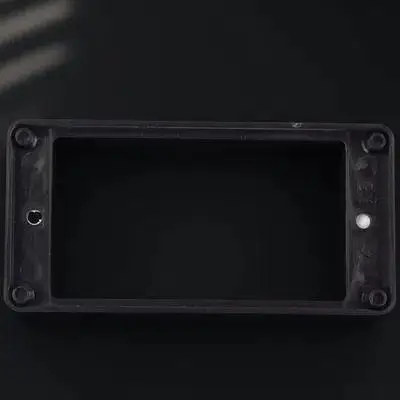 

Black Flat Guitar Pickup Mounting Ring Humbucker Double Slanted Pickup Ring Coil Electric Single Rings Accessories