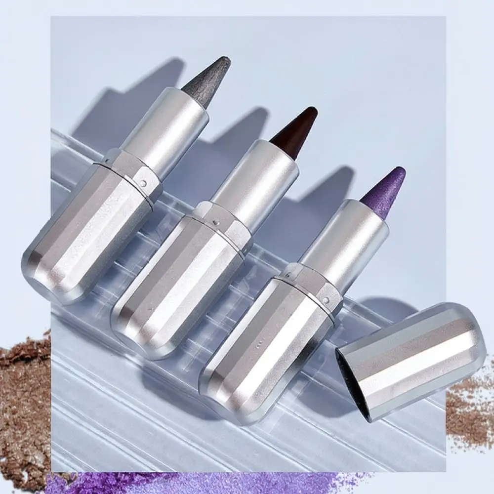 For For SIEESA Eyeshadow Pen Waterproof Shimmer Pigment Eye Makeup Stick Portable Cosmetic Applicator Natural Look Eyeshadow