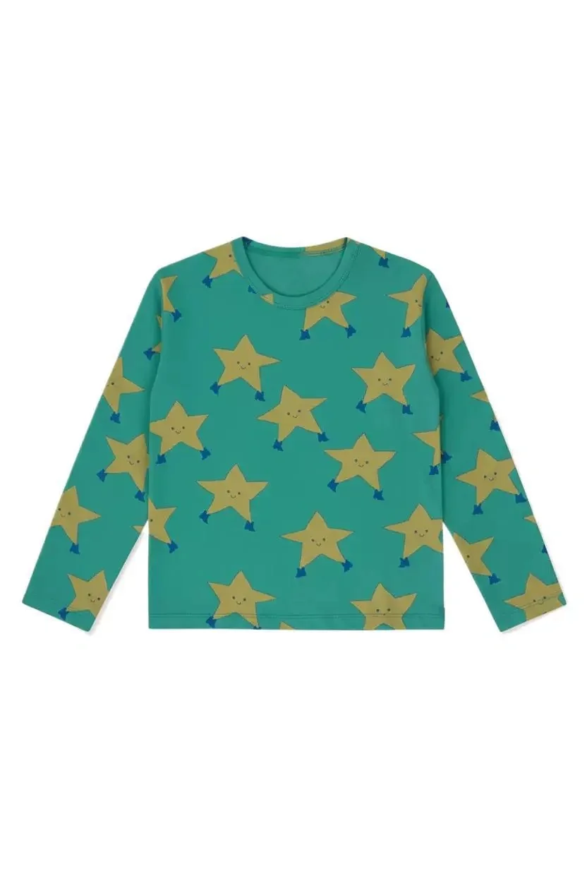 في الأوراق المالية! ملابس الاطفال 2025 الخريف والشتاء TC الفتيات ملابس المنزل بأكمام طويلة تي شيرت طماق مجموعة بيجامة بأكمام طويلة #6