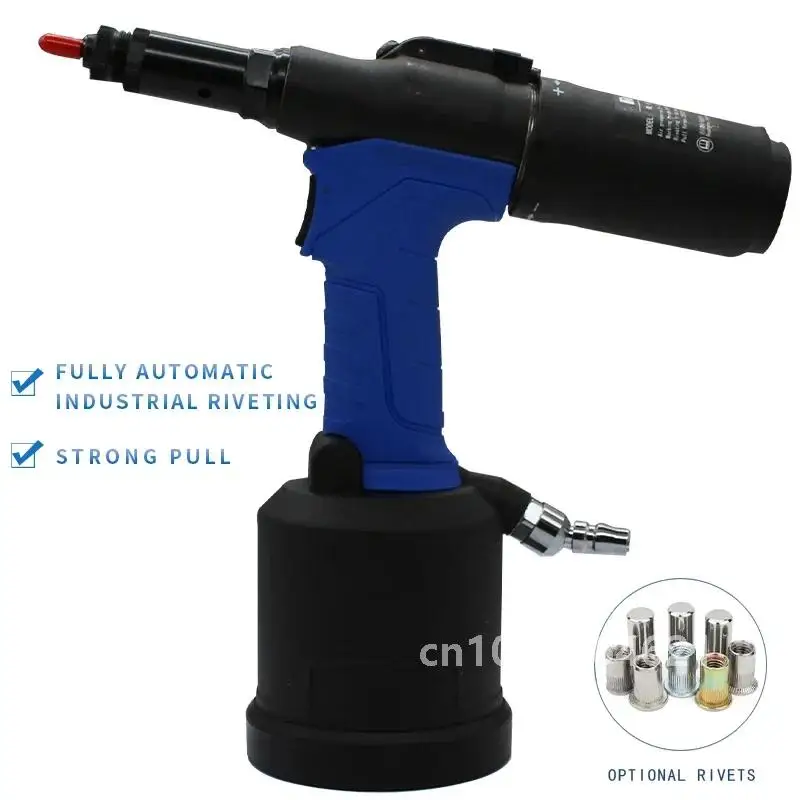 Lightweight Pneumatic Riveter Automatic Rivet Nut Gun M3 to M12 Hydraulic Industrial Quick Riveting Tool Upgraded RL-6312