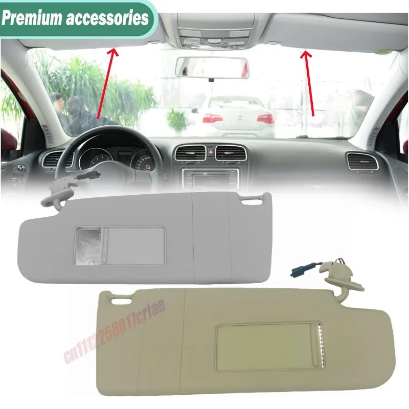 Солнцезащитный козырек для автомобиля Volkswagen, VW Golf 4, Jetta MK4, Passat, Beetle 1998-2010, Skoda, SEAT Superb, Leon.