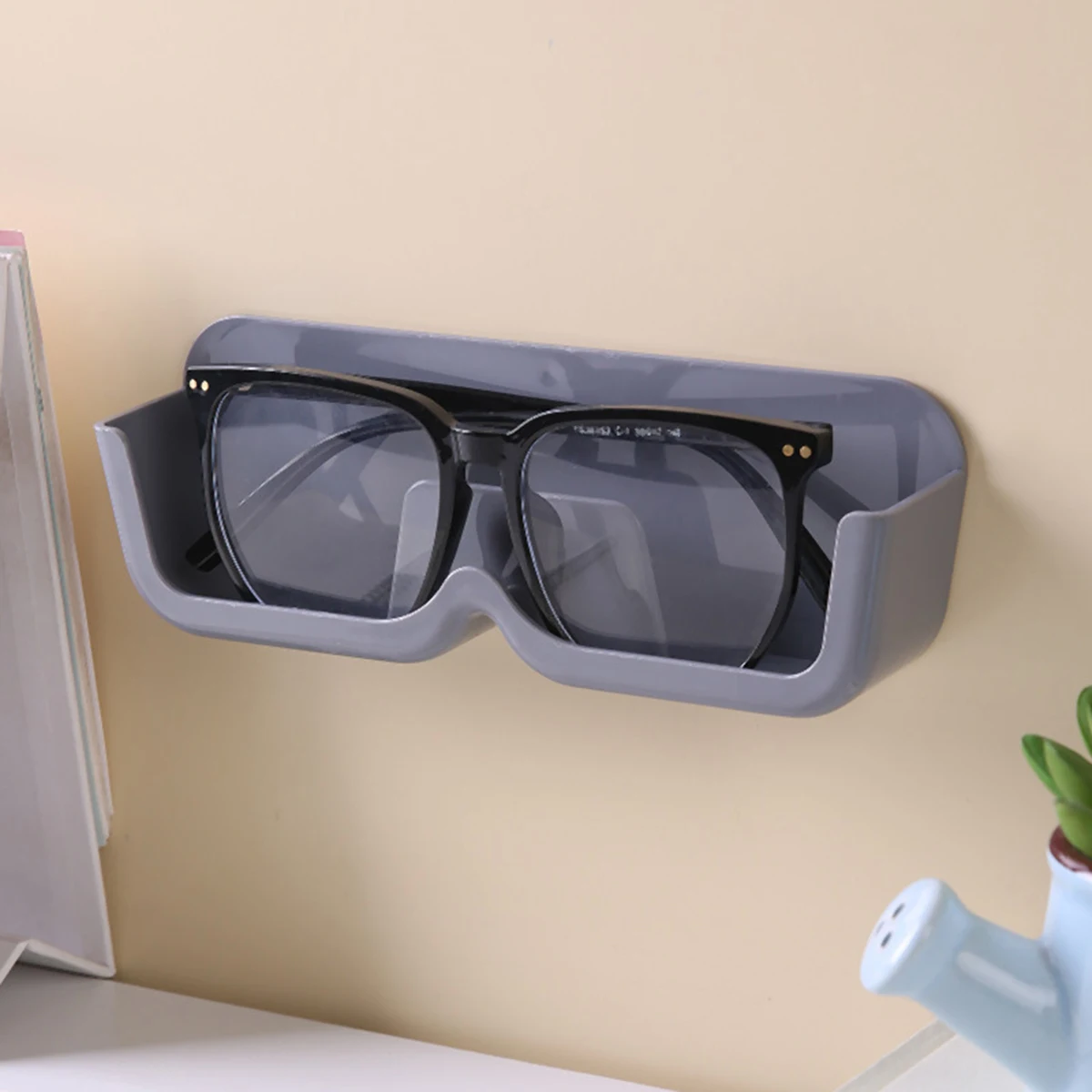 Glasses Storage Box Wall-mounted Punch-free Glasses Storage Box Sunglasses Display Stand Decorative Sunglasses Rack