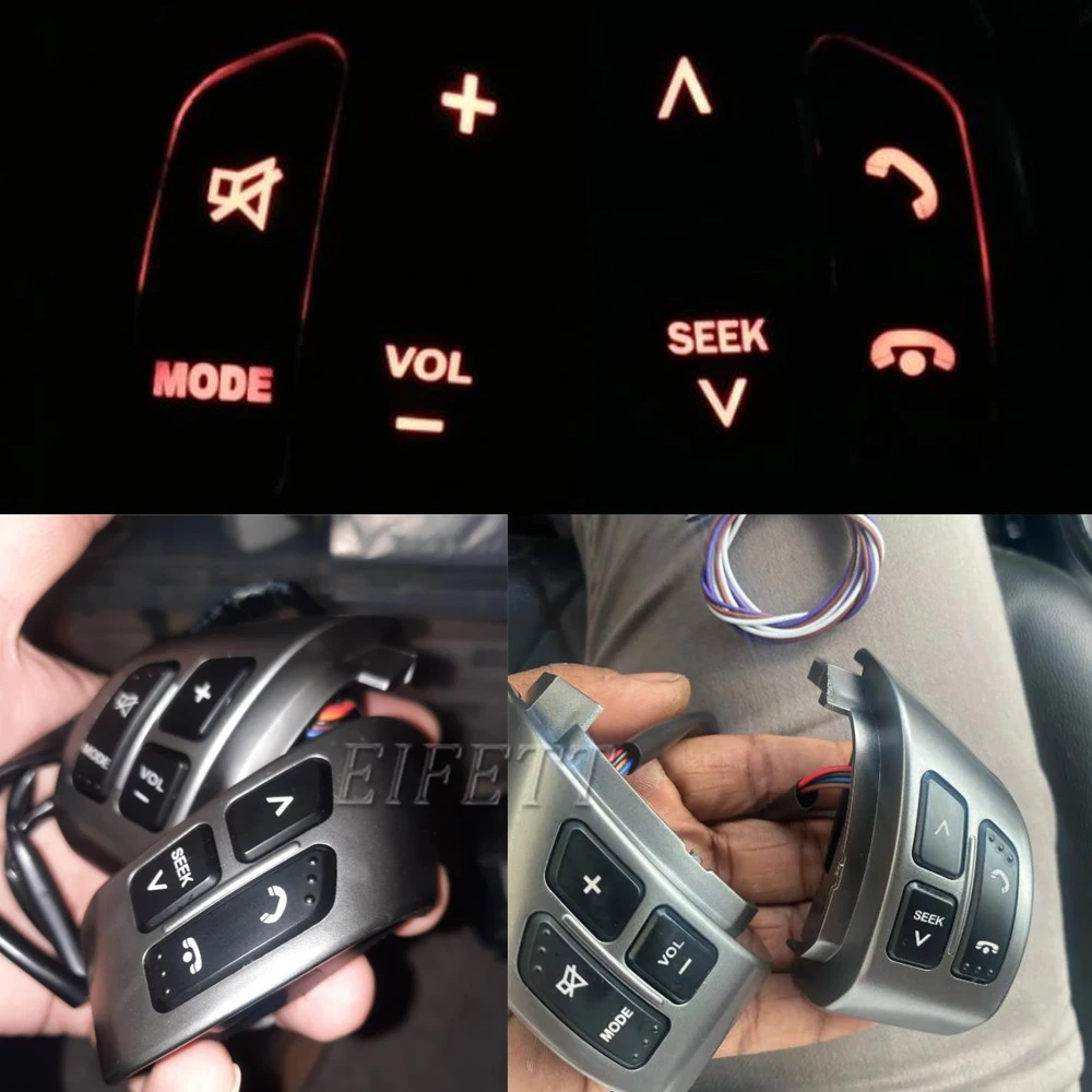 For Suzuki SX4 Swift 2006-2013 Car Steering Wheel Control Switch Audio Volume Bluetooth Phone Media Button