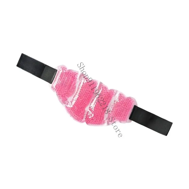 Mehrzweckkühlbeutel mit glatt aus wischbarem tragbarem Pack -Pack -Gel -Nacken Cool für Home Nursery Badezimmer 066f