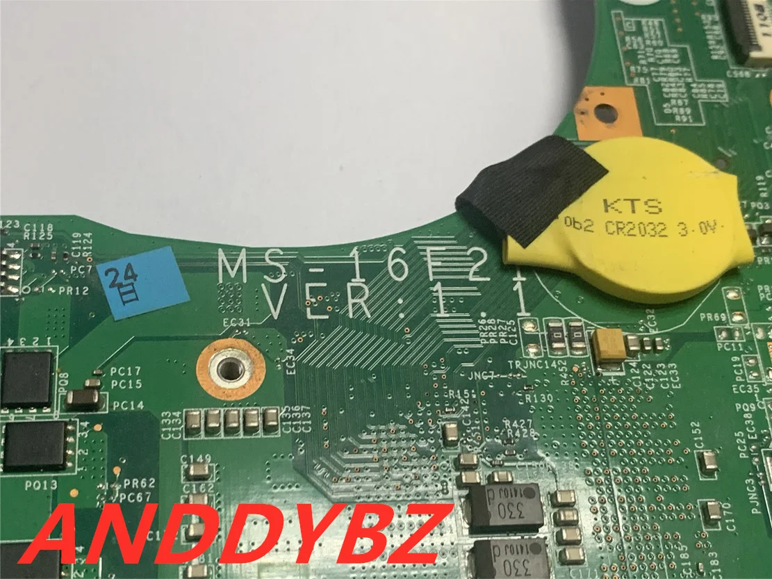 Original MS-16F21 VER 1.1/1.2 /1.0 FOR MSI gt683 ms-16f2 motherboard  free shipping