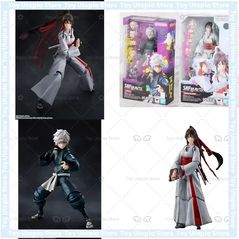 

SHF Original Hell's Paradise Yamada Asaemon Sagiri Action Figures Model Toys Anime Figura PVC for Hell's Paradise