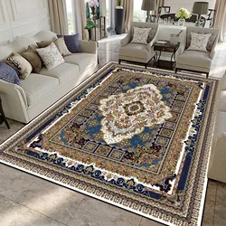 Vintage Bohemian Carpet for Living Room Decoration Sofa Large Rug Ethnic Style Bedroom Rug Washable Entrance Doormat Anti-slip