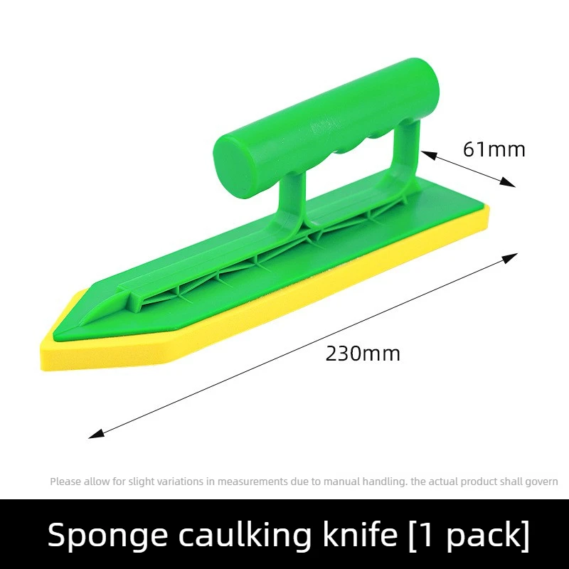 Sponge Foam Float Trowel For Grout, Stucco Plaster Cement Sponge Caulking Push Float, Tile Floor Tile Beauty Seam Scraper Tool