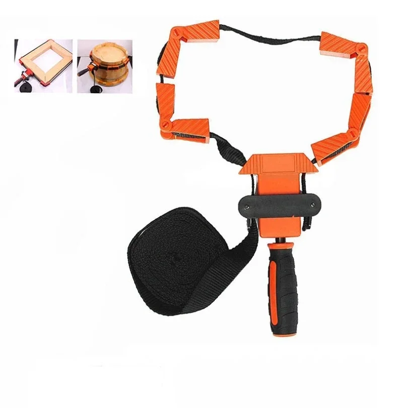 

4-регулируемый зажим для деревообрабатывающего ремня, многоугольный угловой зажим, приспособление для деревянного шкафа, ящика шкафа, нерегулярных предметов