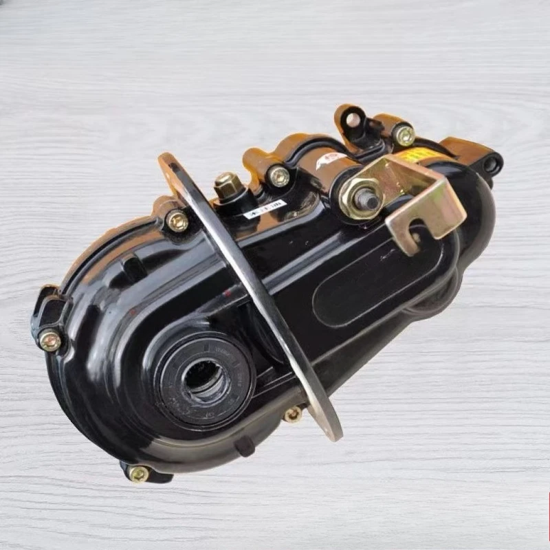 

Three or four wheel electric vehicle integrated 16/18 tooth pack differential for high and low speed gears