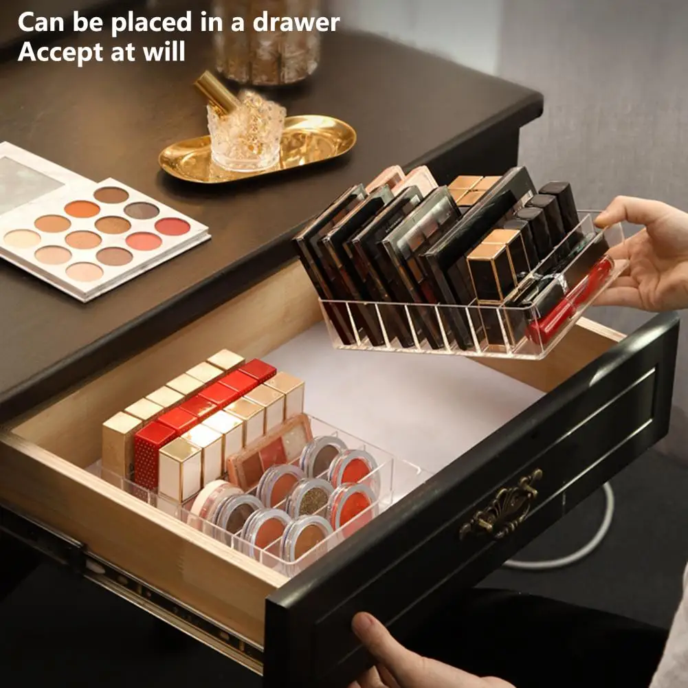 Makeup Holder Excellent Desktop Lipsticks Blush Container Box Lightweight Makeup Organizer