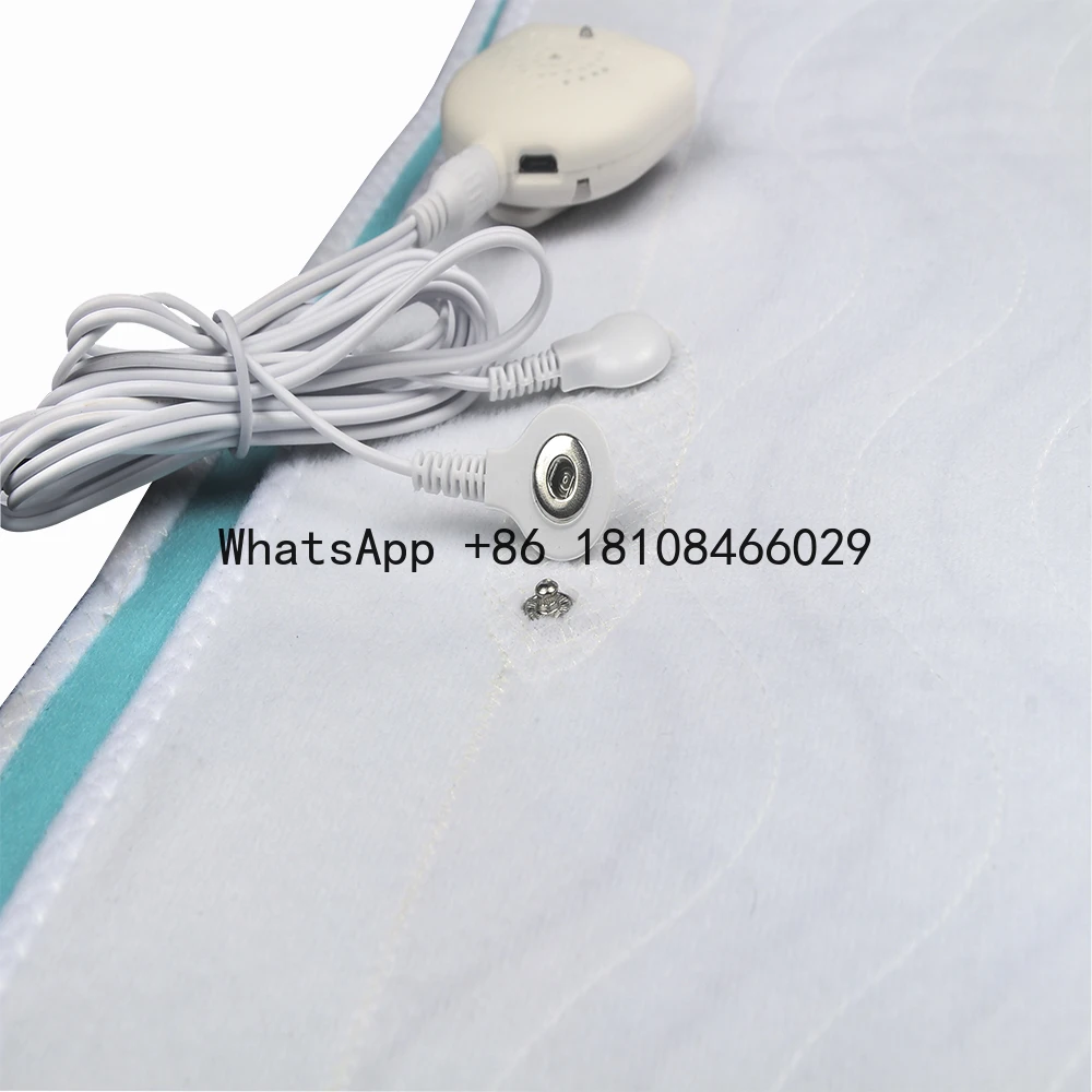 

Bed Alarm Mat - Silent Sensor Kit for Elderly, Senior, Dementia Patients - Weight Movement Pressure Pad Detector Hospital, Home