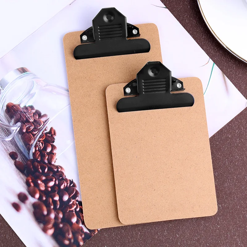 Imagem -02 - Papelaria Suprimentos Log Color Clip Board Placa de Fibra a4 b5 a5 b6 a7 a6 Enterprise Folder Board Enfermeira Prancheta Mini Prancheta