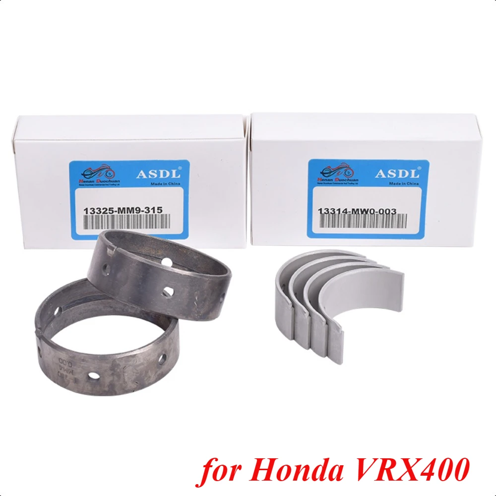 

36mm Motorcycle Connecting Rod 13325-MM9-315 Crankshaft Main Bearing for Honda VRX400 Roadster Special Black 1995 -1997