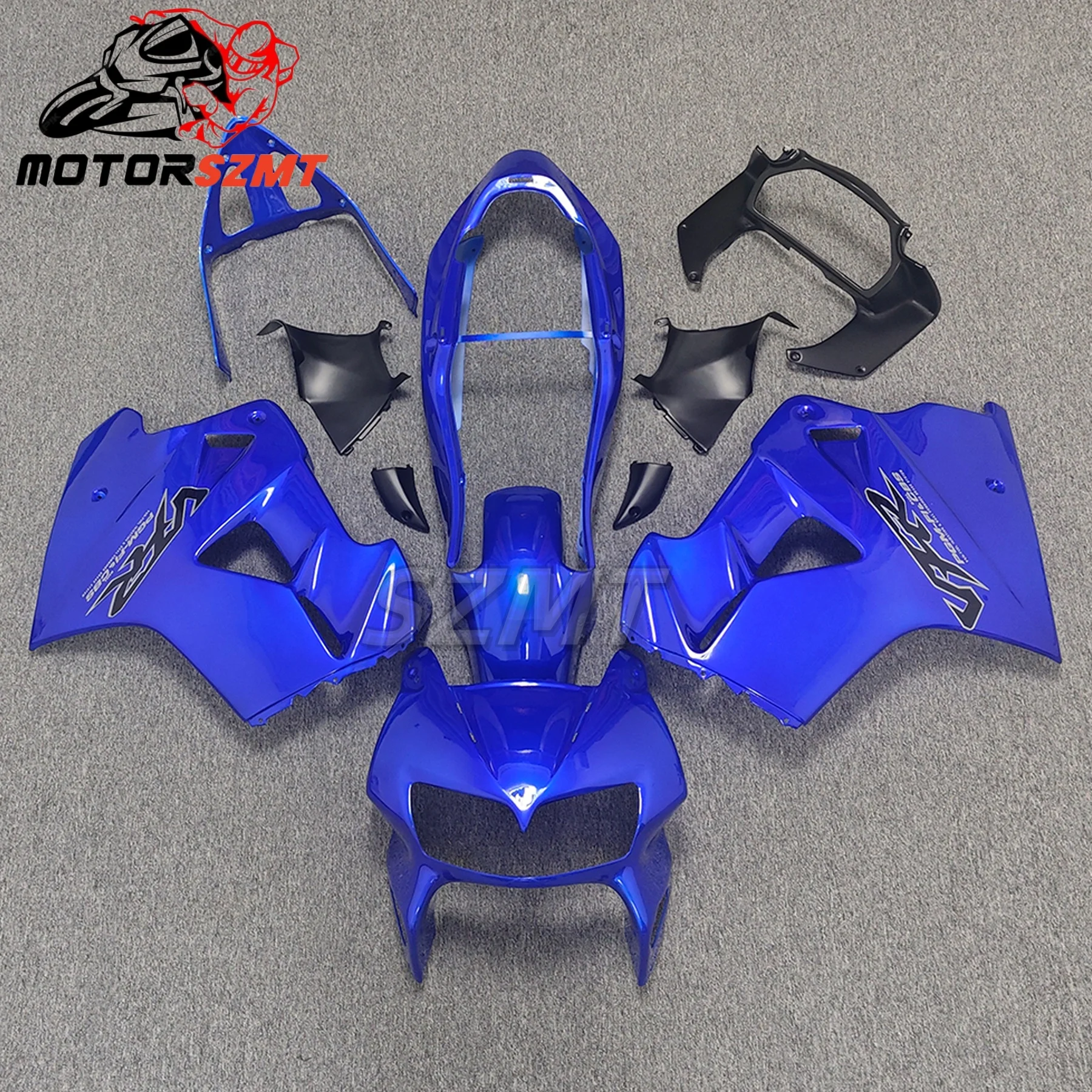 

Fairings for Honda VFR800 1998 - 2001 Blue Plastic Fairings VFR800 2001 Fairings VFR 800 2001