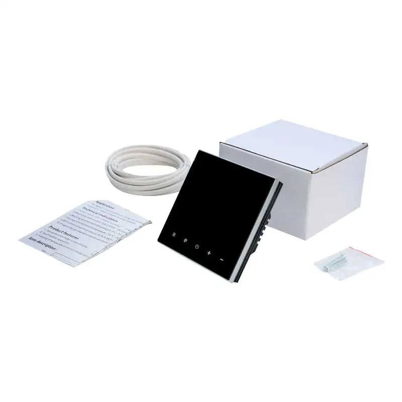 Tuya Intelligent WiFi HVAC Thermostat  Integrated Air Conditioning Floor Heating 2 in 1 Central Control Panel for Smart Home