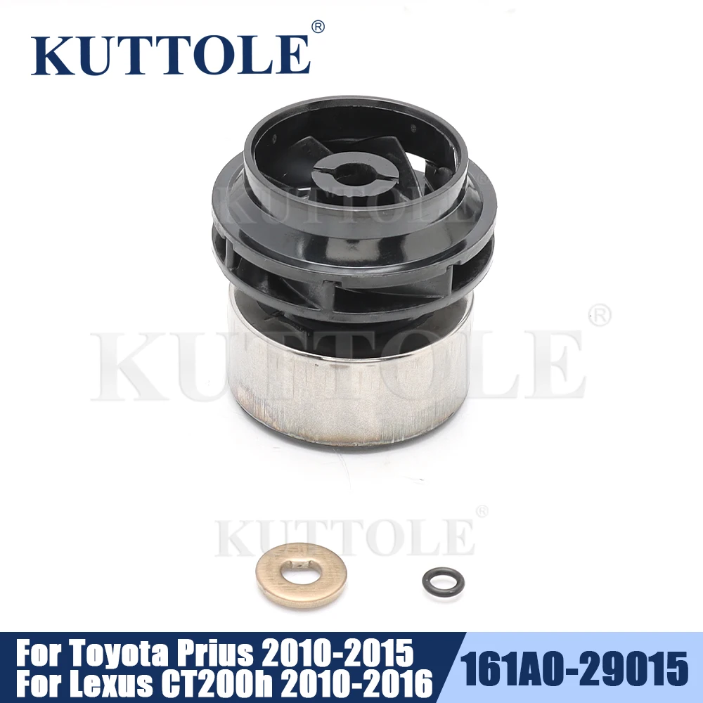 Rotor de Bomba de Agua Eléctrica de Acero Inoxidable OE 161A0-29015 161A0-39015, Rotor Interno para Toyota Prius, Camry, Lexus, Honda