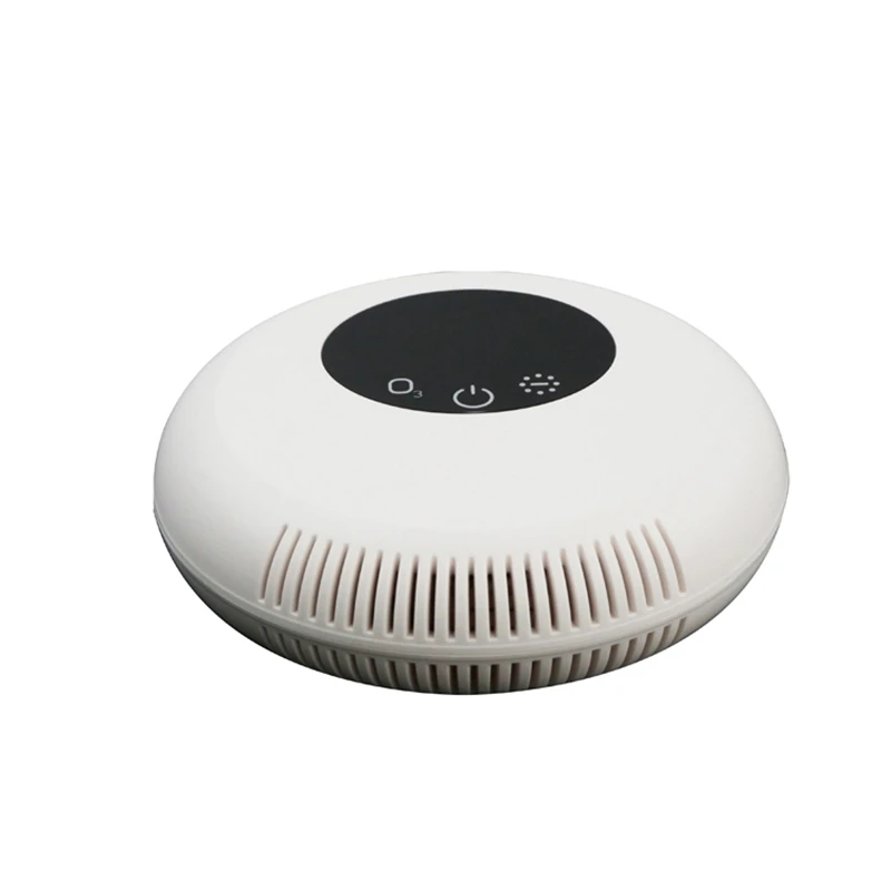 Car Ionizer Air Purifier Air Freshener PM2.5 Dust Smoke Cleaner for Home/Car/Office/Taxi White