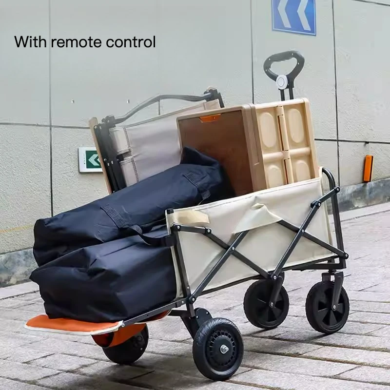 New Portable Folding Dual Drive High-power Steerable Electric Remote-controlled Camping Vehicle for Household Use