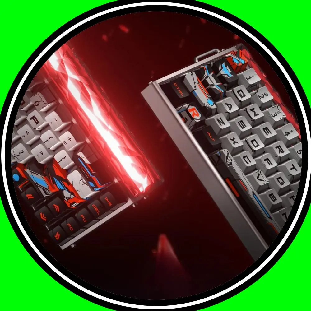 

Aula Hero68air Magnetic Switch Keyboard Three Mode Wireless Bluetooth E-sports Gaming Mechanical Keyboard 0.125ms Low Delay FPS