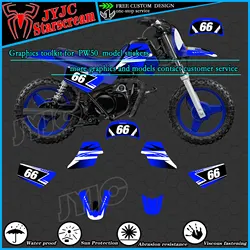 Graphic Kit for  PW50 Motorcycle Decal Stickers