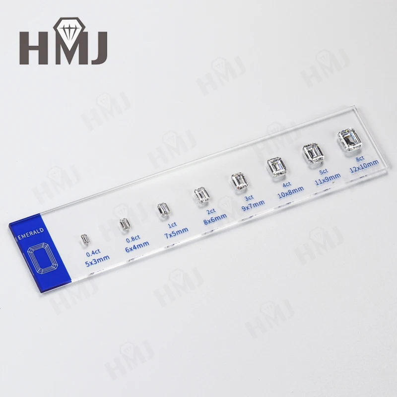 HMJ Jewelry Setting Gemstones Size Diamond Carat Ring Sizer Tester Guideline Tools Comparison Jewerly Dealer Tools Set Wholesale