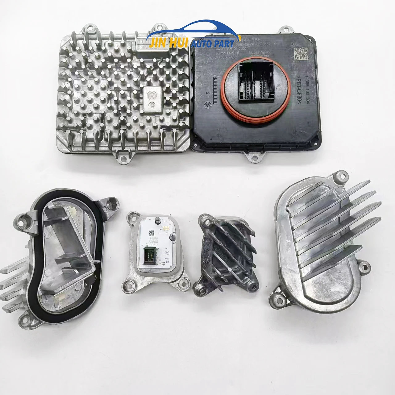 Full 6X LED Headlight Control Unit Module LED DRL L&R 63117493229 63117493230 Turn Signal 63117493231 for  4'F32 M4 7444685
