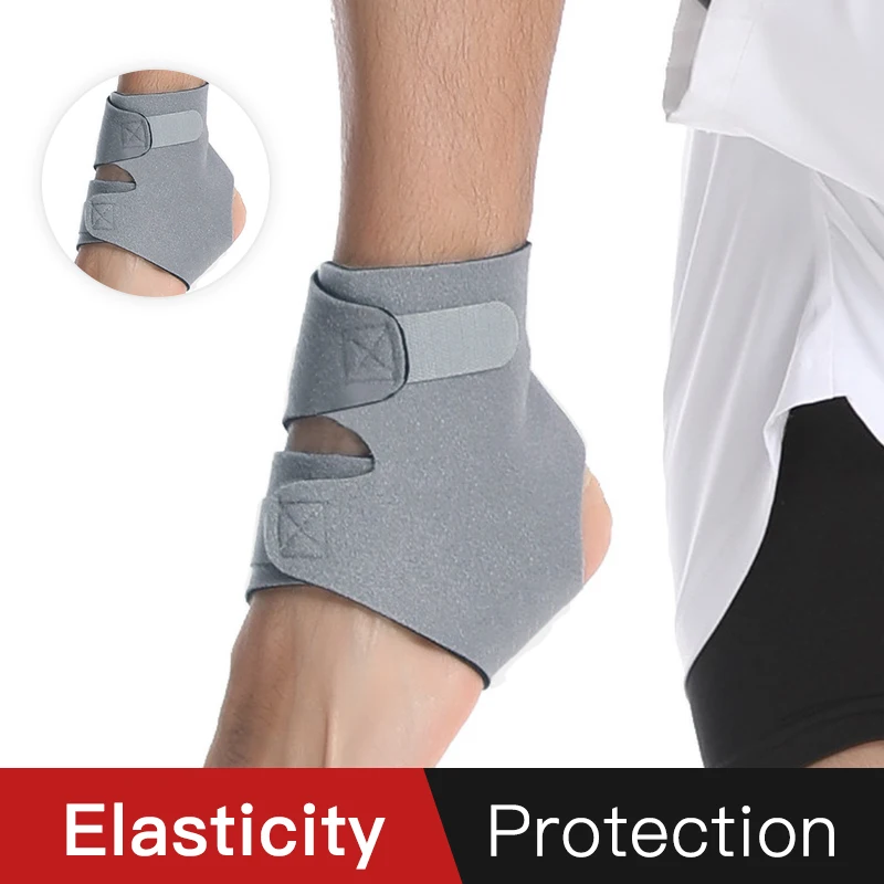 

1PC Sports Ankle Protection Ankle Protection Elastic Compression Adjustable Ankle Brace Anti-sprain Fitness Sports Protector