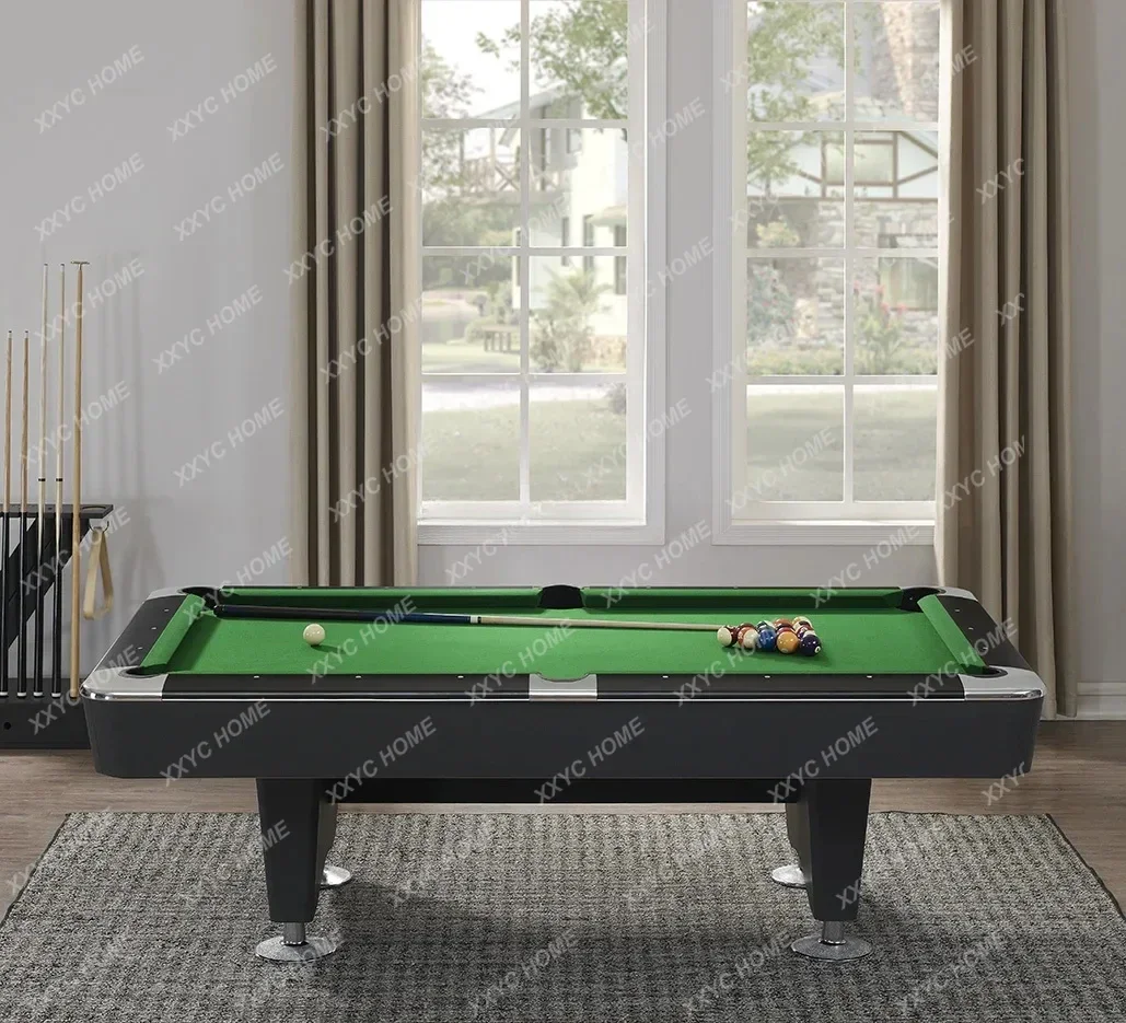 

High quality fancy nine-ball table standard American black eight pool table