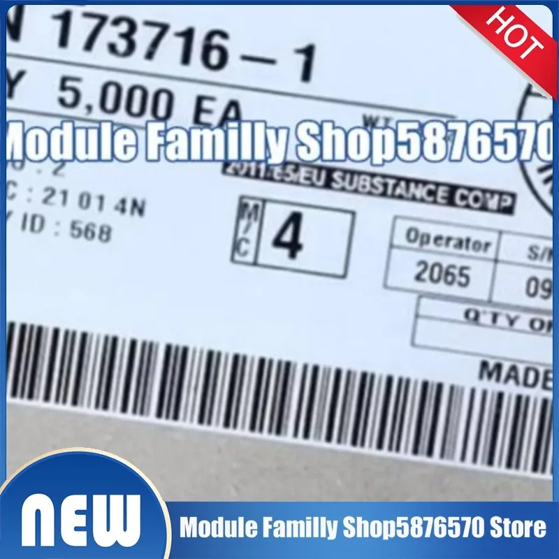 100pcs/lot  173682-1 173716-1 173722-1 174044-2 174056-2 174056-2 174258-7 174260-7 174263-7 174265-7  connector new original
