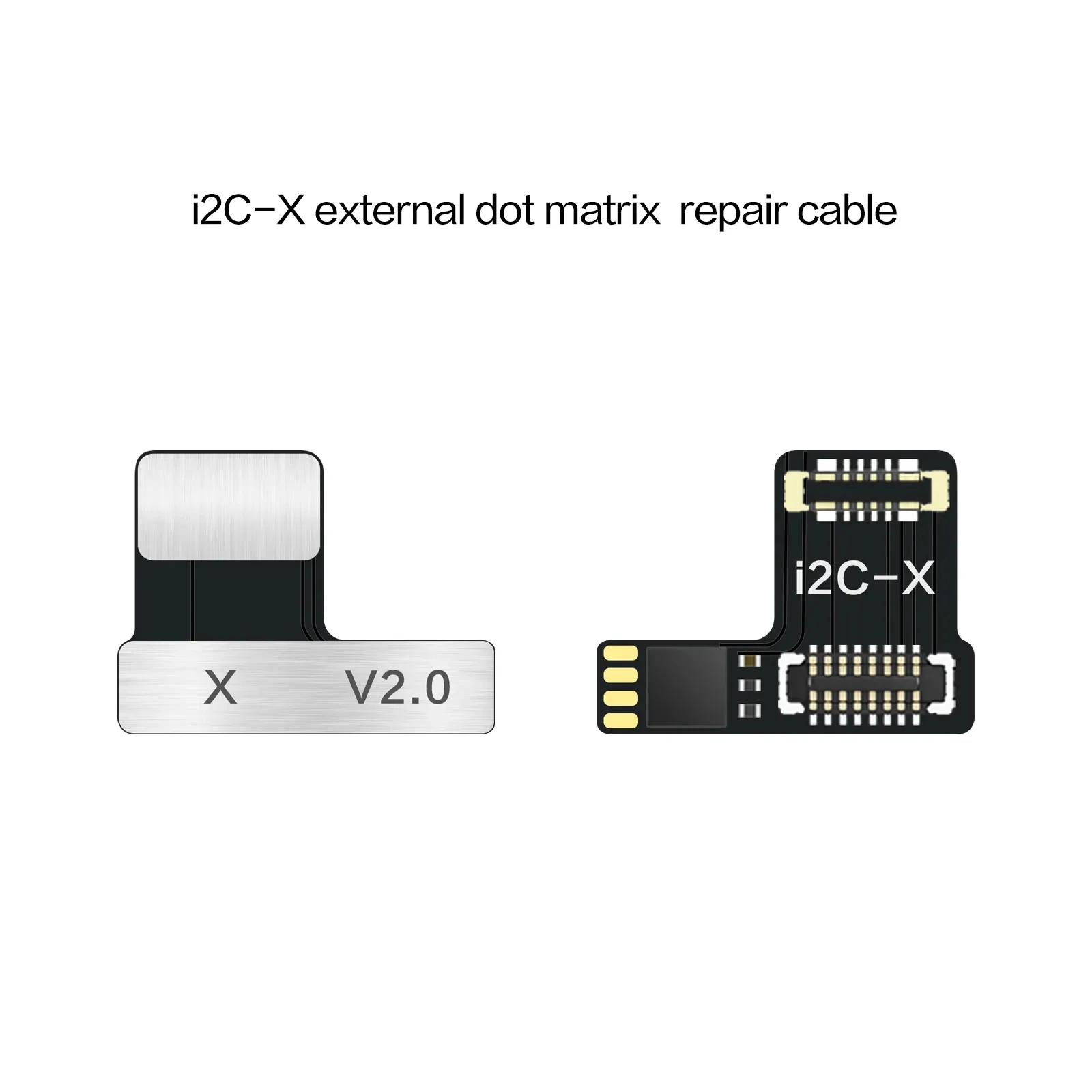 I2C Non-Removal Welding-Free Dot Matrix Projector Function Recover Replacment Flex Cable For iPhone X-12 Pro Max Face ID Repair