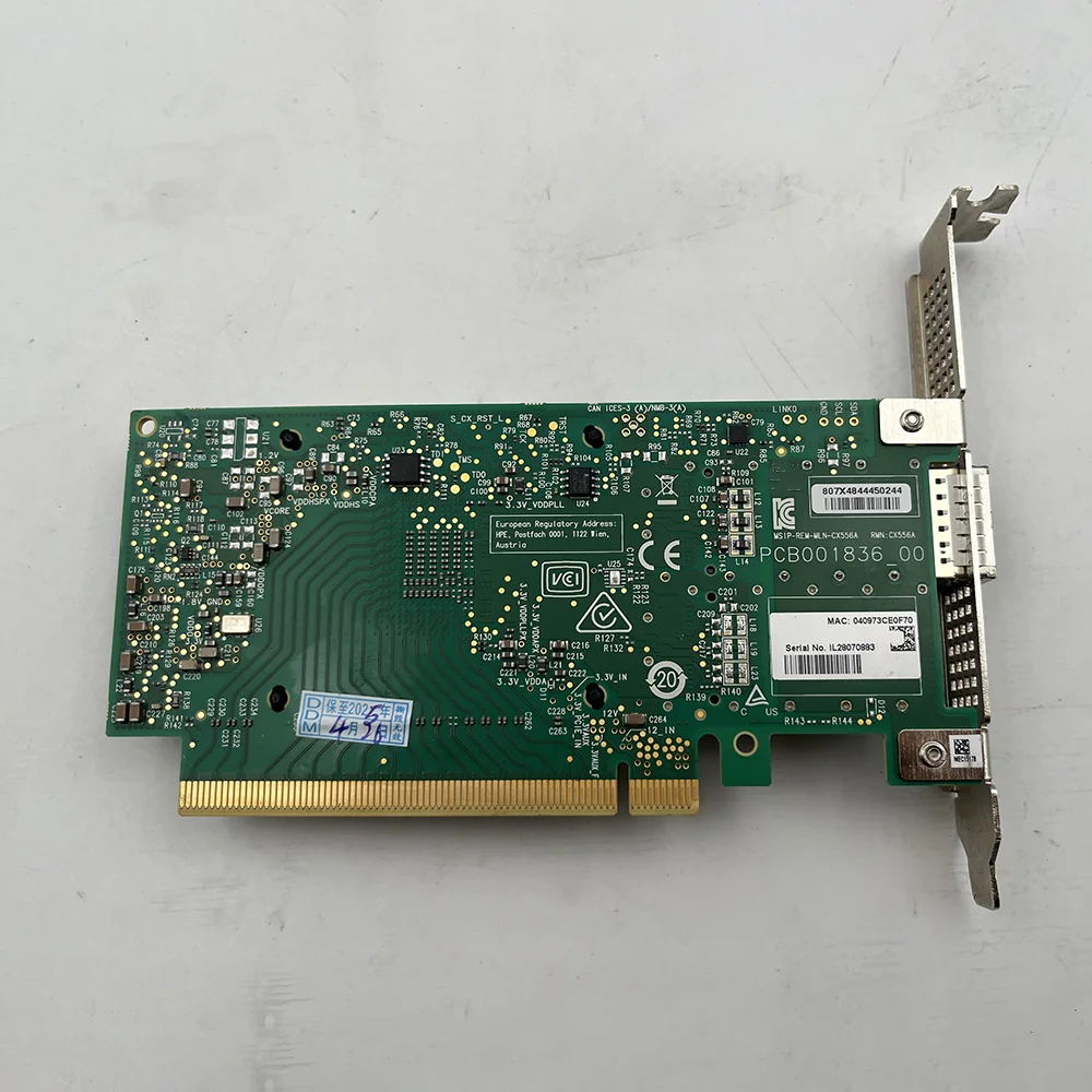 874253-B21 100Gb 842QSFP28 Network Card 877697-001 874253