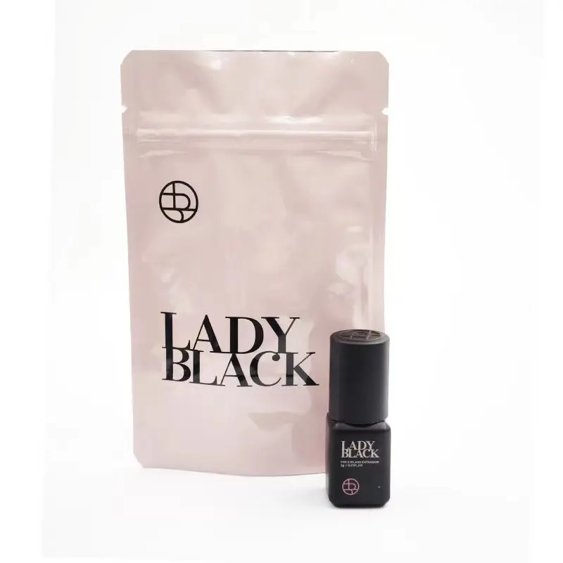 صمغ Ladyblack للرموش الفردية ، لاصق آمن ، جاف ، رموش اصطناعية ، 5 * سريع ، شحن خلال 24 ساعة