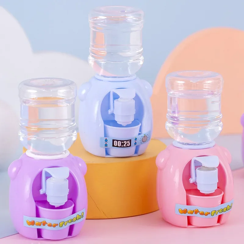 Nuevo estilo, dispensador de agua divertido y simulado, Mini Juguetes para niños, Juguetes de cocina para el hogar, regalo exquisito Kawaii para juego de imitación