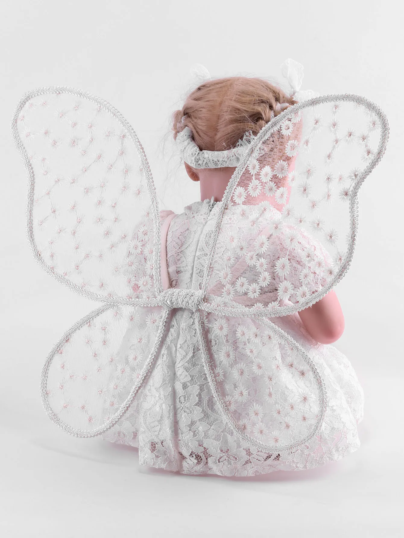 Small flower embroidery butterfly wings Baby and child wings