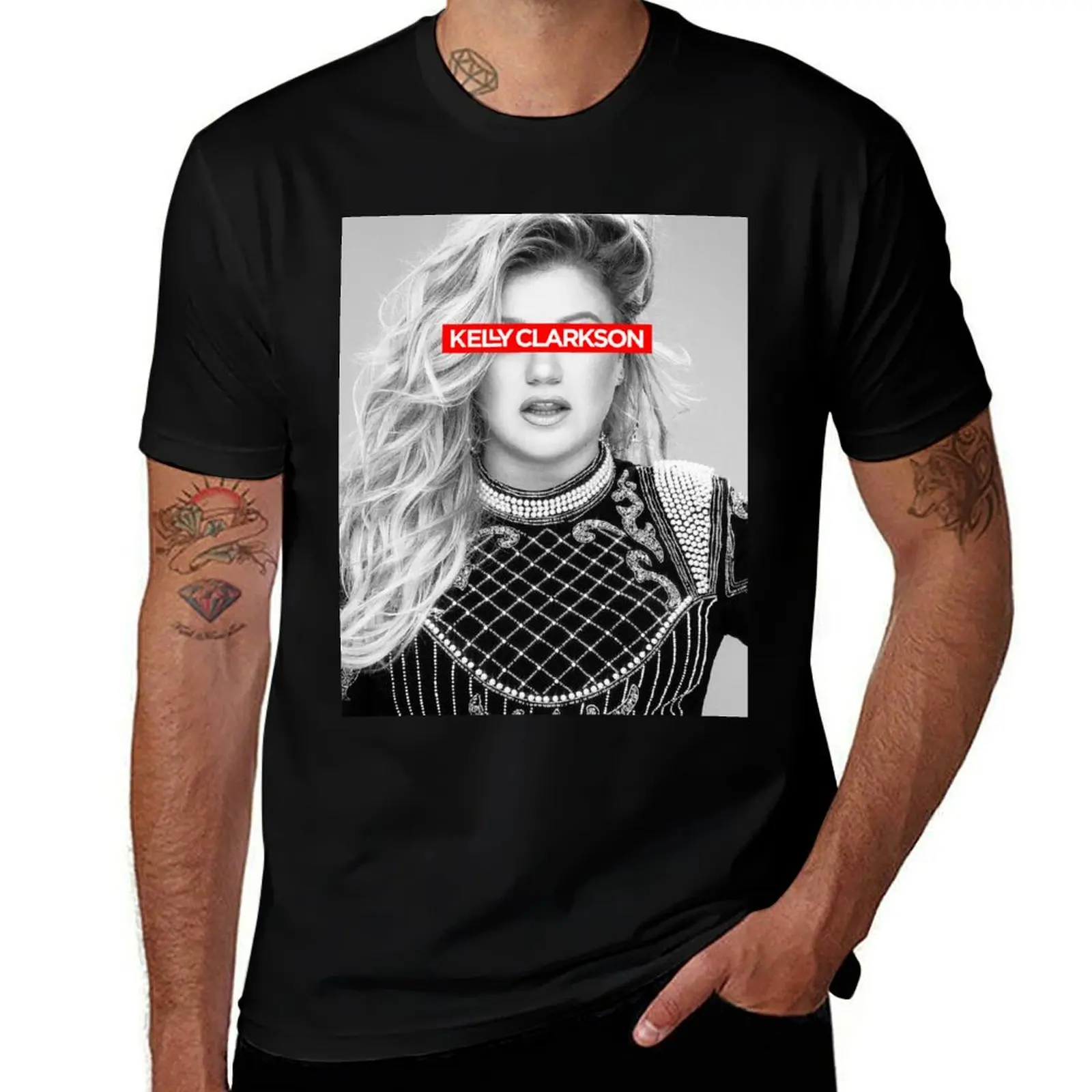 

KELLY CLARKSON T-Shirt Anti-Wrinkle Short Sleeve T-Shirt