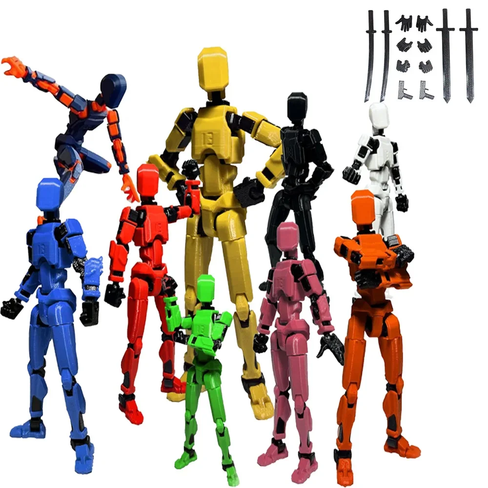 T13 Multi-Jointed Action Figures, Titan 13 Action Figure, N13 Action Figure, Dummy 13 Figure Models