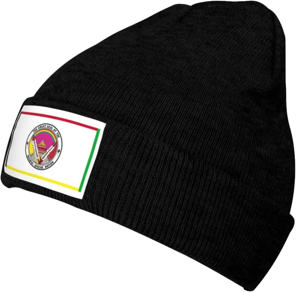 Flag of The Yavapai Apache Nation Beanie Hat for Men Women Soft Cozy Skull Cap Winter Warm Knit Hats