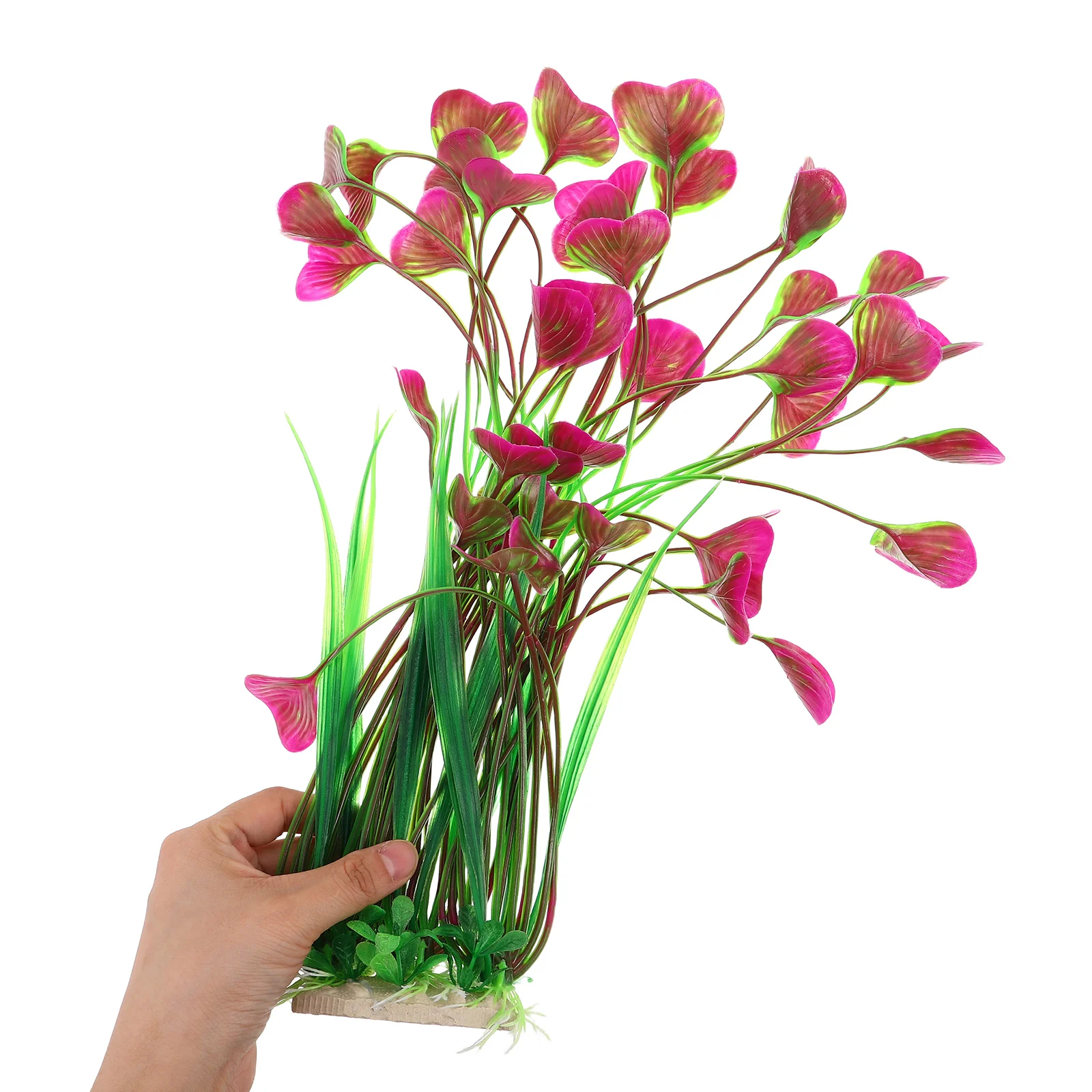 

Simulated Aquarium Decoration Realistic Artificial Plants for Fish Tank Plastic Aquatic Plants Large Ornaments Terrarium Decor