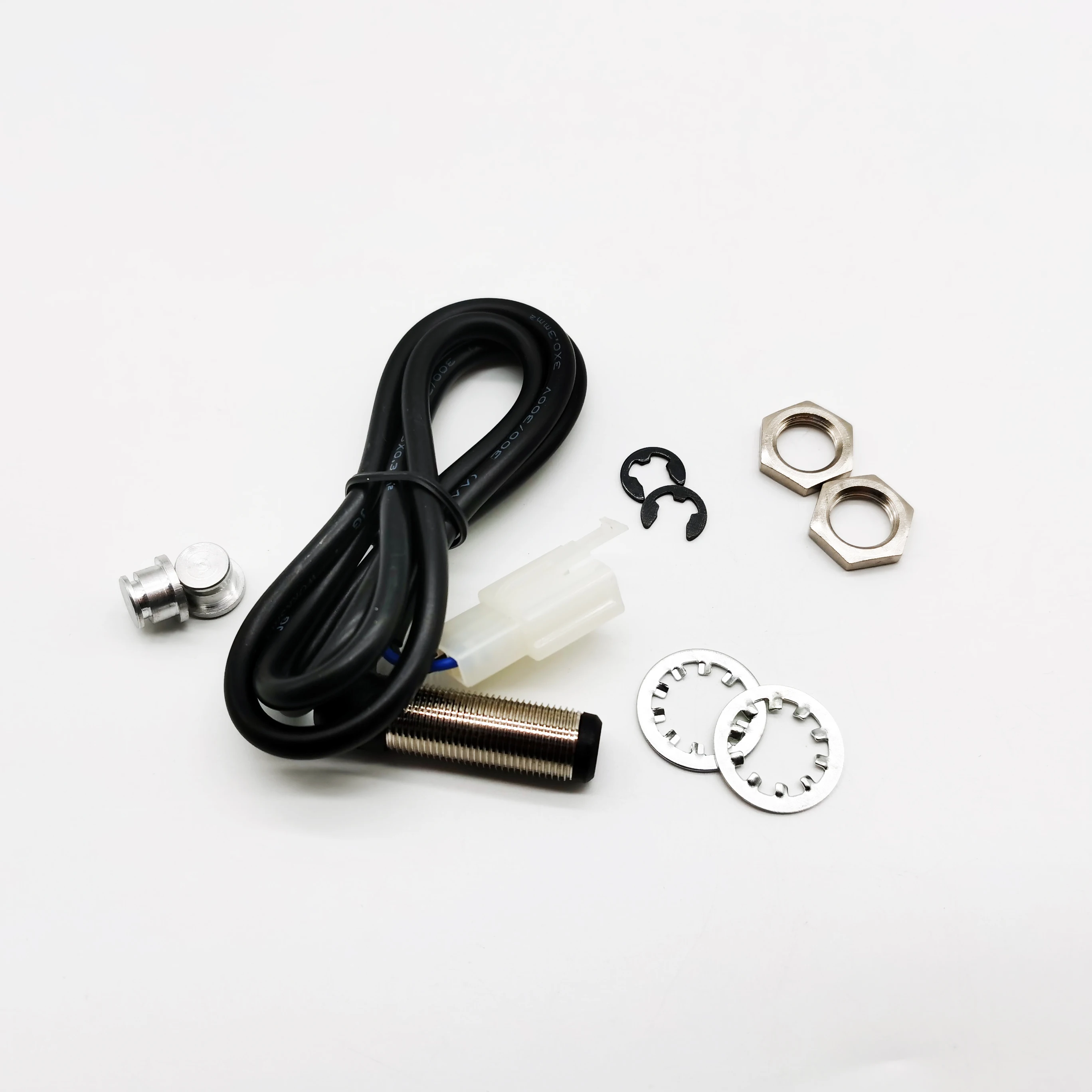 DC 12V Motorcycle Universal Meter Sensor Line with Magnet Scooter Motor Instrument Speedometer Speed Meter 3 Pin Sensor Cable